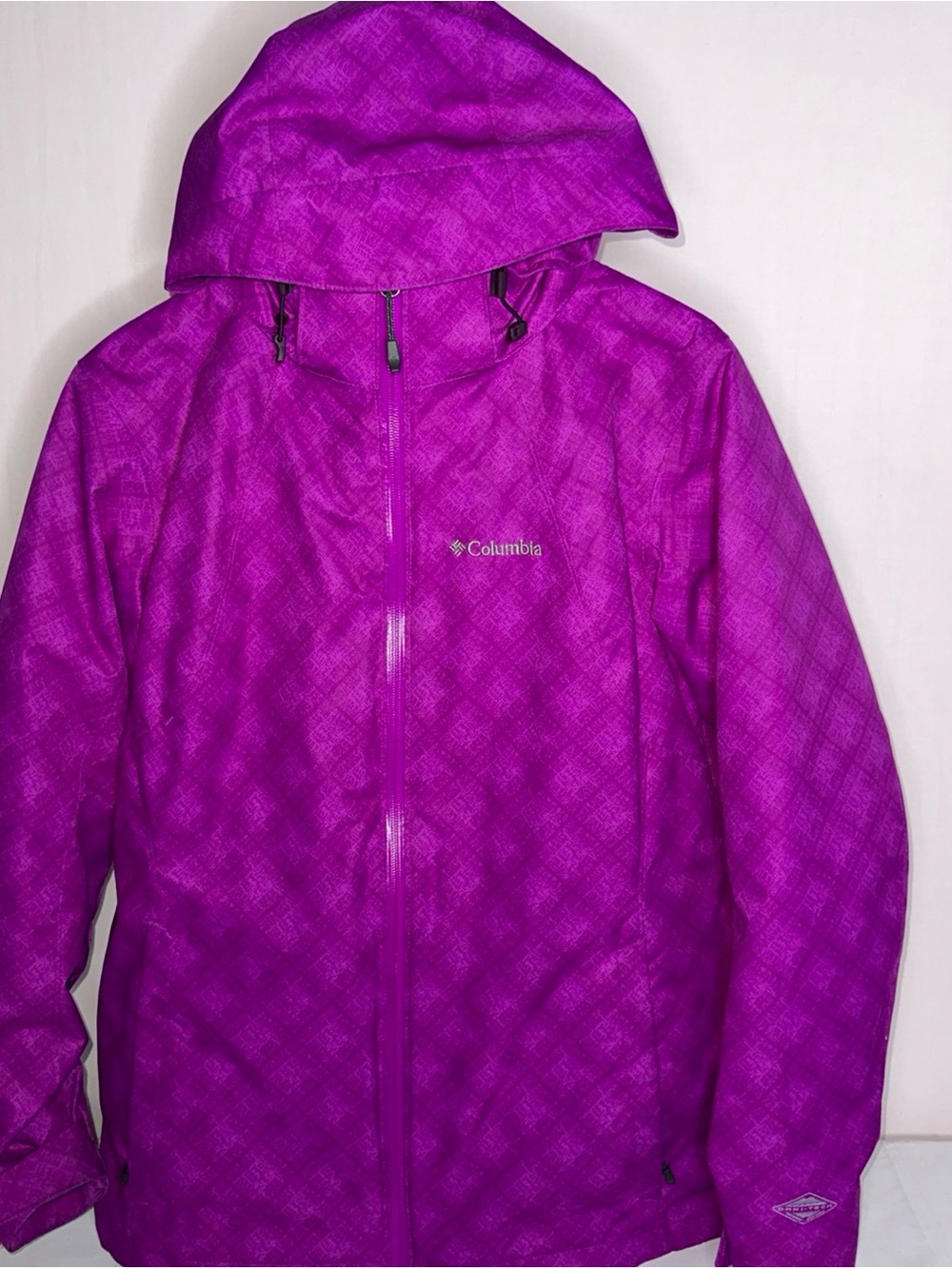 Columbia Women's Magenta Whirlibird IV Interchange Coat- Omniheat/Omnishield